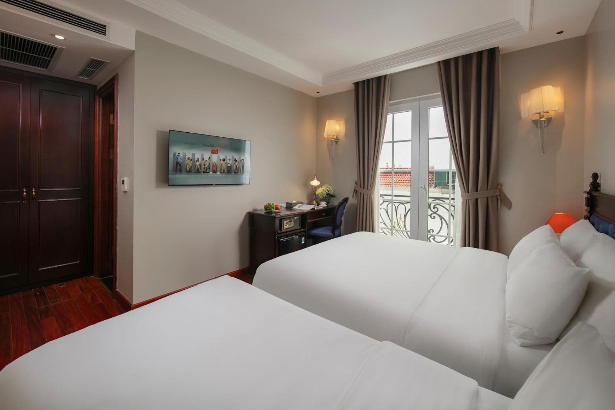 האנוי Sunline Central Hotel מראה חיצוני תמונה